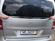 Mercedes Vito/V-class W447 2014- Baguette de vitre arrière (petite vitre) inox photo 2