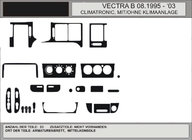 Opel Vectra B 1995-2002 Habillages de tableau de bord effet bois (PROMO) photo 1