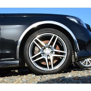 Extensions d'ailes (4 pcs, inox) Mercedes E-сlass W212 2009-2016 photo 1
