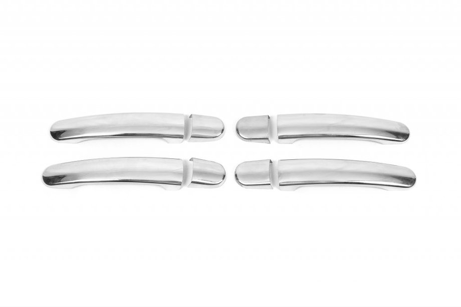 Volkswagen Golf 4 1997-2006 Promo ! Coques de poignées sans trou (4 pcs, inox) Photo 1