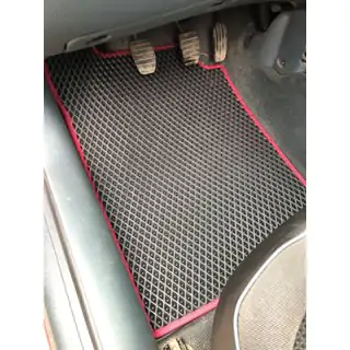 Tapis de sol EVA pour voiture (Noir, 2 pcs) photo 1