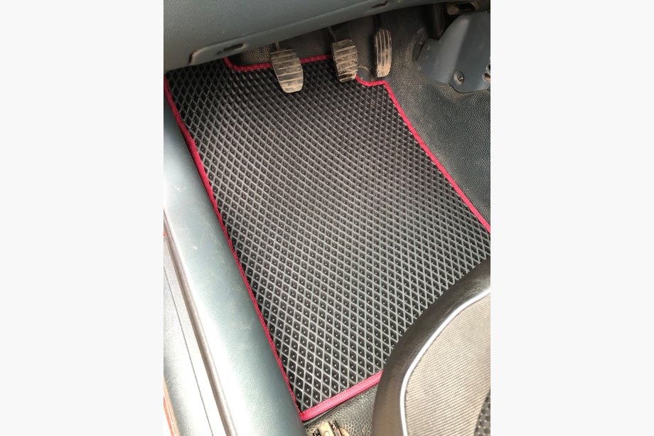 Renault Kangoo 1998-2008 Tapis de sol EVA pour voiture (Noir, 2 pcs) Image