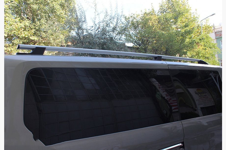 Ford Transit 2014- Barres de toit OmsaLine Sport (2 pcs, gris) Image