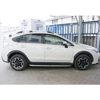 Barres de toit OmsaLine Elegance (2 pcs, gris) Subaru XV 2011-2017 photo 1