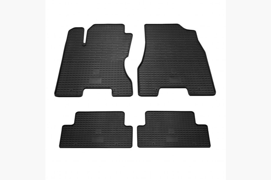 Nissan X-trail T31 2007-2014 Tapis en caoutchouc (4 pcs, Stingray Premium) Image