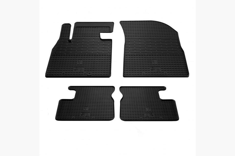 Nissan Micra K13 2011-2016 Tapis en caoutchouc (4 pcs, Stingray Premium) Image