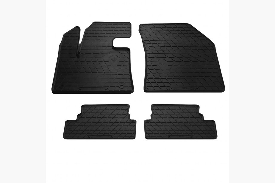 Opel Grandland X 2017- Tapis en caoutchouc (4 pcs, Stingray Premium) Image