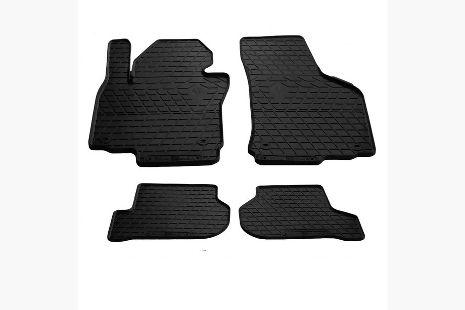 Seat Leon 2005-2012 Tapis en caoutchouc (4 pcs, Stingray Premium) Image