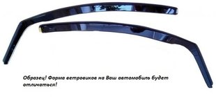 Renault Kangoo 1998-2008 Déflecteurs de vitre à encastrer (2 pcs, TeamRacing) photo 1