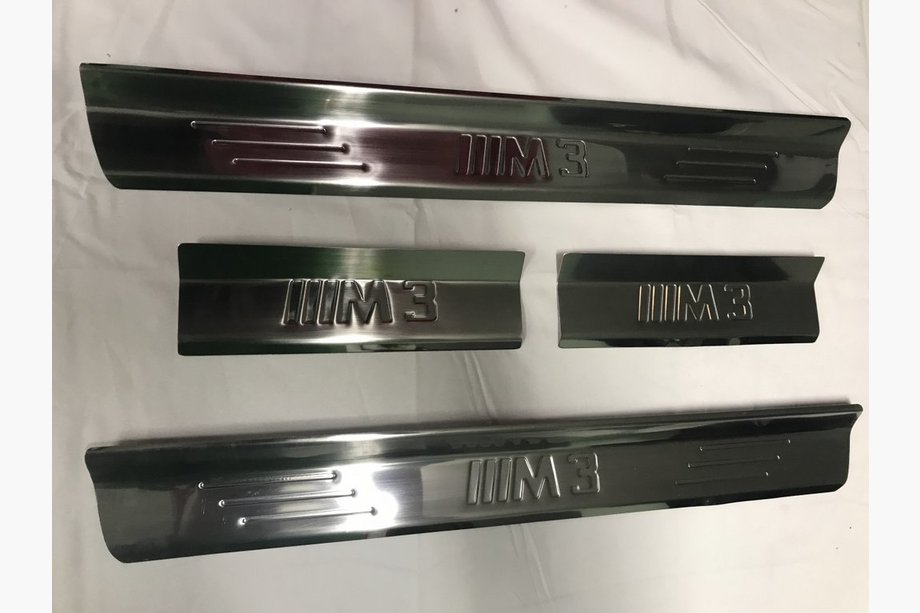 BMW 3 Series E46 1998-2006 Couvre-seuils de porte (4 pcs, Carmos) Image
