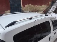 Dacia Dokker 2013-2022 Barres de Toit Chromées Pied en plastique photo 1