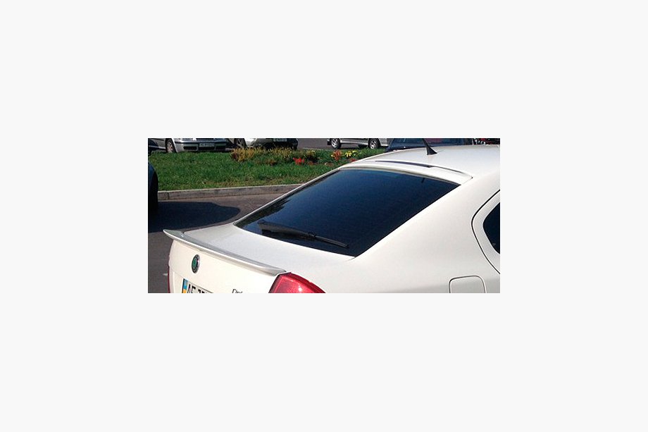 Skoda Octavia II A5 2006-2010 Extension de becquet (apprêtée) Image