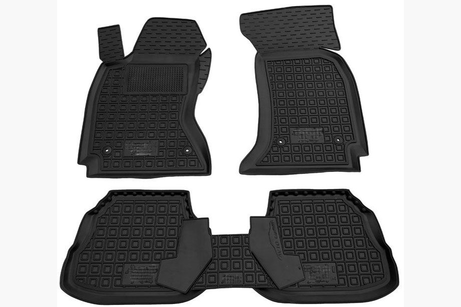 Citroen C-Elysee 2013-2022 Tapis en caoutchouc avec rebord (Autogumm) Image