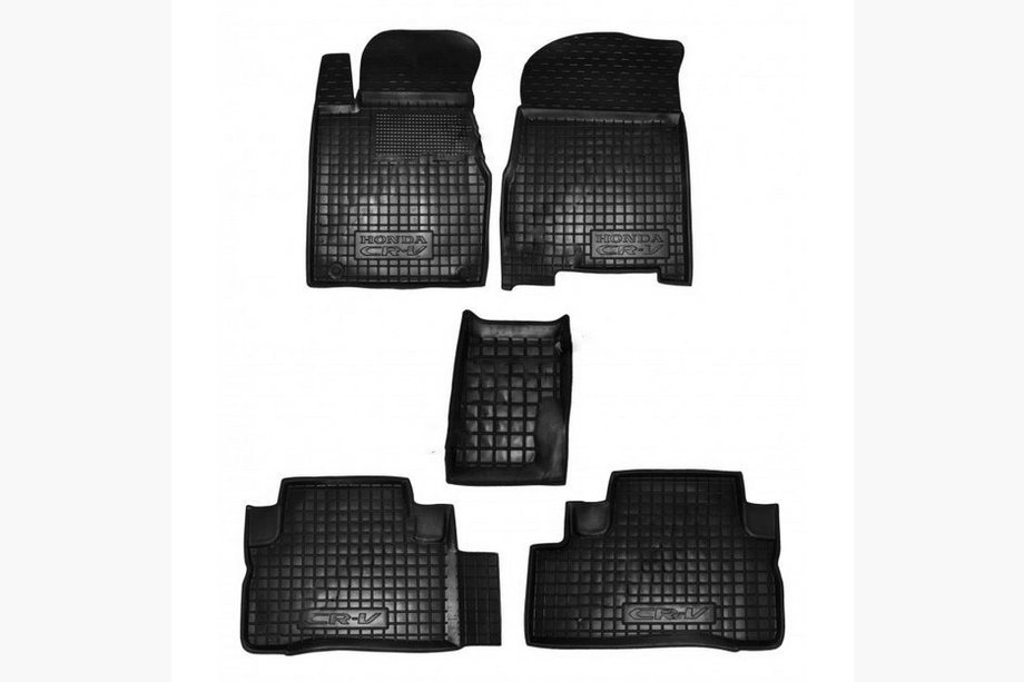 Honda CRV 2007-2011 Tapis en caoutchouc avec rebord (Autogumm) Image