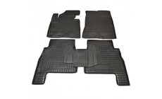 Hyundai Santa Fe 2 2006-2012 Tapis en caoutchouc avec rebord 2006-2010 (Autogumm) photo 1