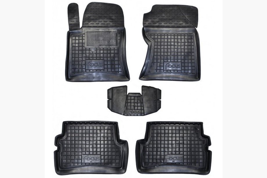 Ford Focus I 1998-2005 Tapis en caoutchouc avec rebord (Autogumm) Image