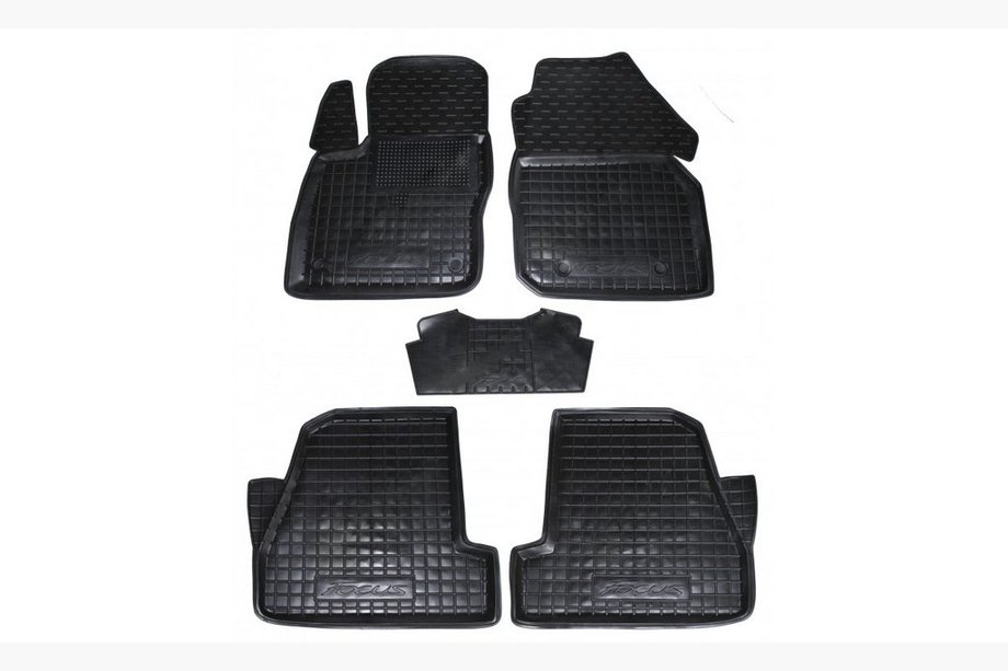 Ford Focus III 2011-2017 Tapis en caoutchouc avec rebord (Autogumm) Image