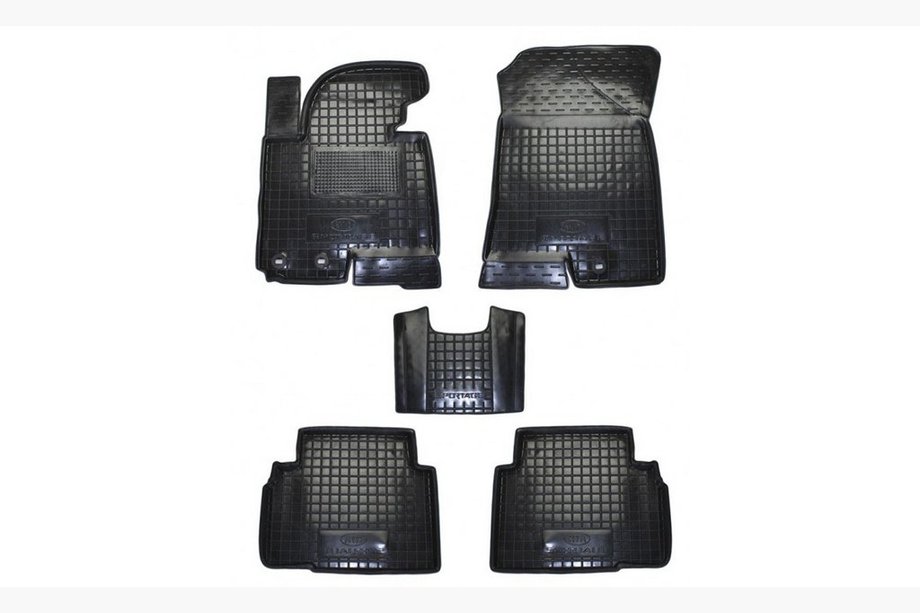 Kia Sportage 2010-2015 Tapis en caoutchouc avec rebord (Autogumm) Image