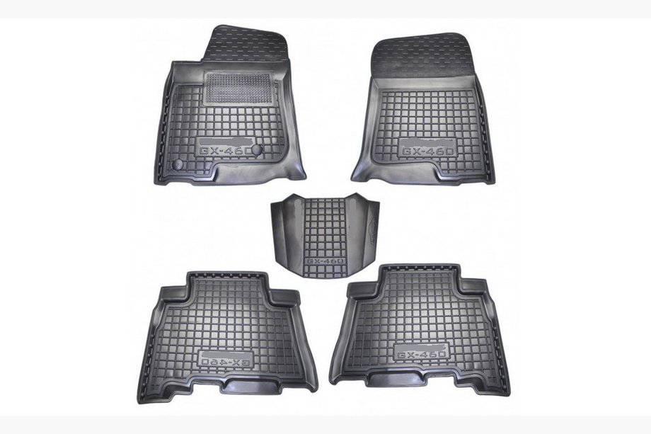 Lexus GX460 2009-2023 Tapis en caoutchouc avec rebord (Autogumm) Photo 1