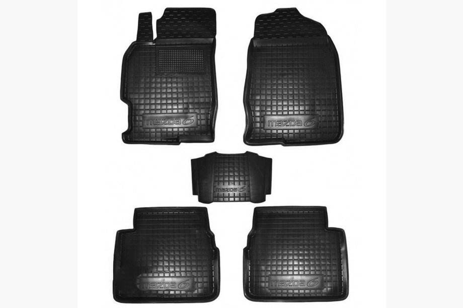 Mazda 6 2008-2012 Tapis en caoutchouc avec rebord (Autogumm) Image