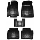 Nissan Tiida 2004-2011 Tapis en caoutchouc avec rebord (Autogumm) photo 1