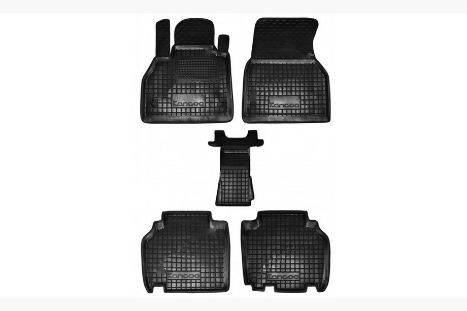 Renault Kangoo 2008–2020 Tapis en caoutchouc avec rebord (Autogumm) Image