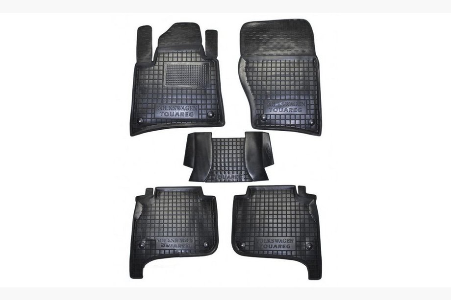 Volkswagen Touareg 2010-2018 Tapis en caoutchouc avec rebord (Autogumm) Image