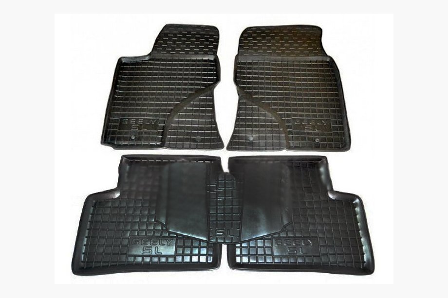Geely SL 2011- Tapis en caoutchouc avec rebord (Autogumm) Image
