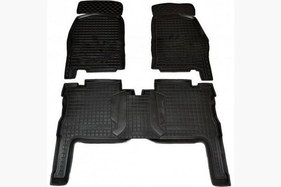 GreatWall Wingle 5 2006- Tapis en caoutchouc avec rebord (Autogumm) Image