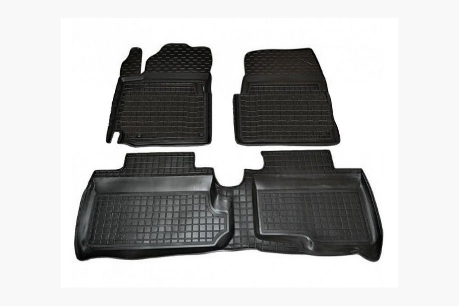 Geely GC-5 2010-2015 Tapis de sol en caoutchouc avec rebord 2014+ (Autogumm) Image