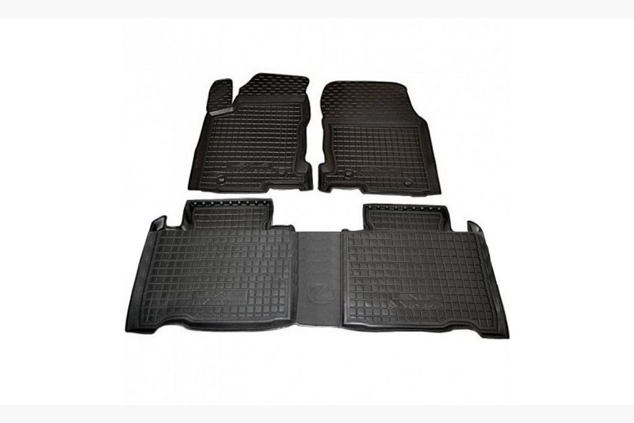 Lexus NX 2014-2021 Tapis en caoutchouc avec rebord Hybrid (Autogumm) Image