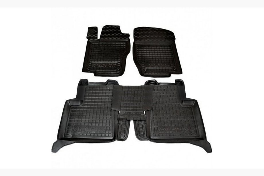 Mercedes GL class X164 2006-2012 Tapis en caoutchouc avec rebord (Autogumm) Image