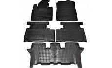 Kia Sorento III UM 2014-2020 Tapis en caoutchouc avec rebord 7 places (Autogumm) photo 1