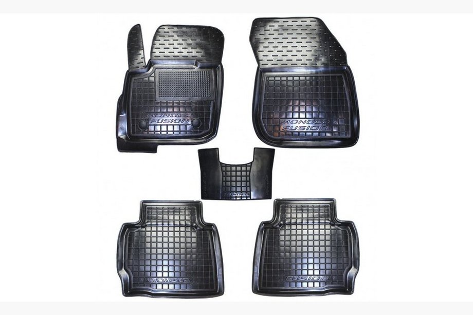 Ford Mondeo 2014-2022 Tapis en caoutchouc avec rebord (Autogumm) Image