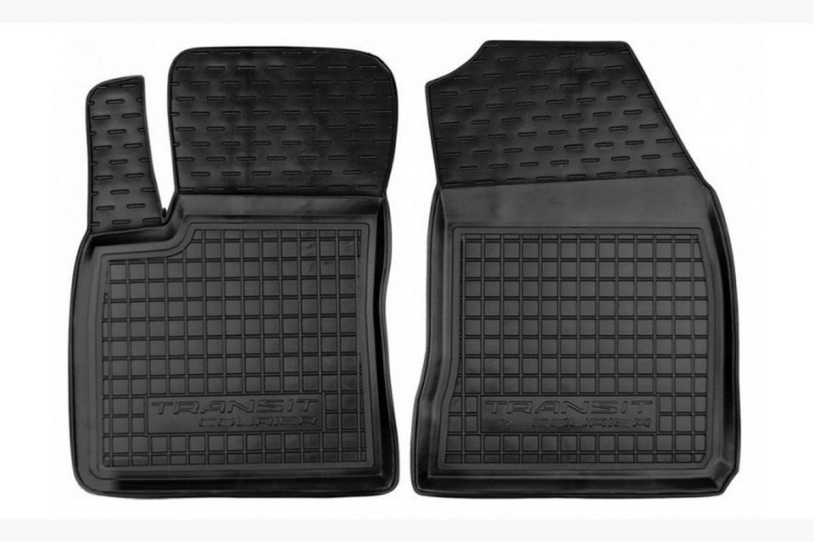 Ford Courier 2014-2023 Tapis en caoutchouc avec rebord 1+1 (Autogumm) Image