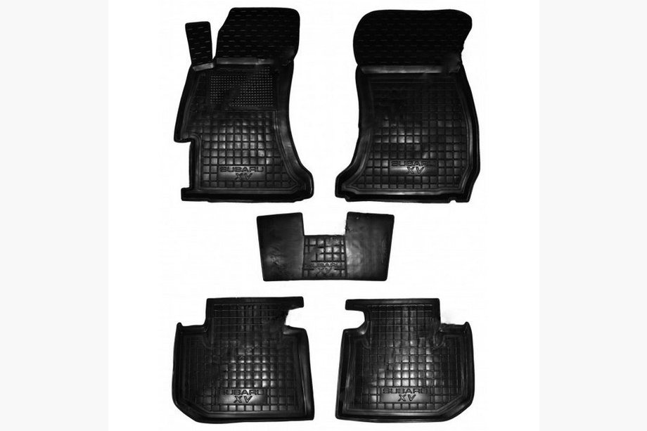 Subaru XV 2011-2017 Tapis en caoutchouc avec rebord (Autogumm) Image