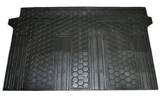Volkswagen T5 2010-2015 Tapis en caoutchouc avec rebord Multivan 2e rangée (Autogumm) photo 1