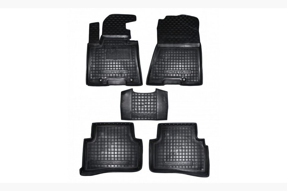 Kia Sportage 2015-2021 Tapis en caoutchouc avec rebord (Autogumm) Photo 1