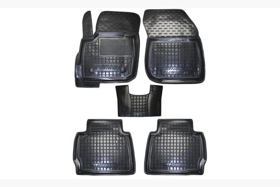 Ford Fusion 2002-2012 Tapis en caoutchouc avec rebord USA 2015+ (Autogumm) Image