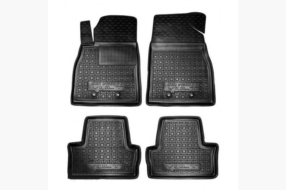 Chevrolet Volt 2010-2016 Tapis en caoutchouc avec rebord (Autogumm) Image