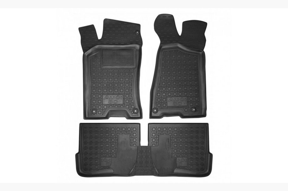 Audi 80/90 1987-1996 Tapis en caoutchouc avec rebord 1991-1996 (Autogumm) Image