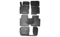 Skoda Kodiaq 2016-2023 Tapis en caoutchouc avec rebord 7 places (Autogumm) photo 1
