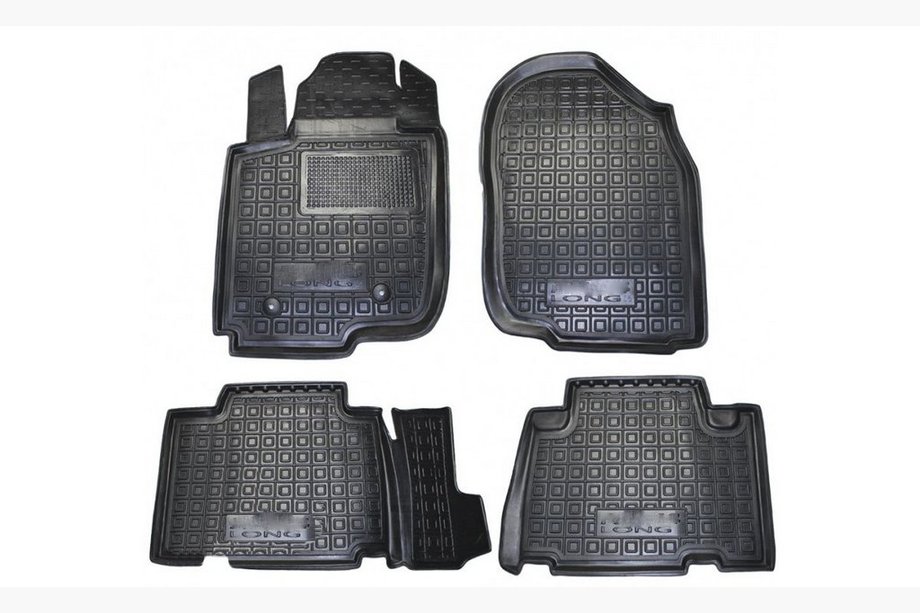 Toyota Rav 4 2006-2013 Tapis en caoutchouc avec rebord LONG (Autogumm) Photo 1