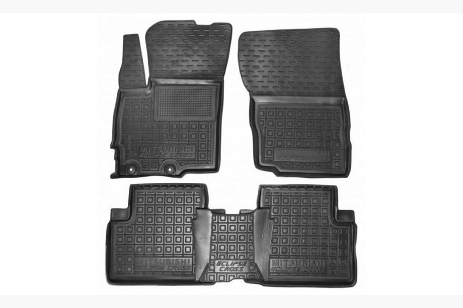 Mitsubishi Eclipse Cross 2017- Tapis en caoutchouc avec rebord (Autogumm) Image