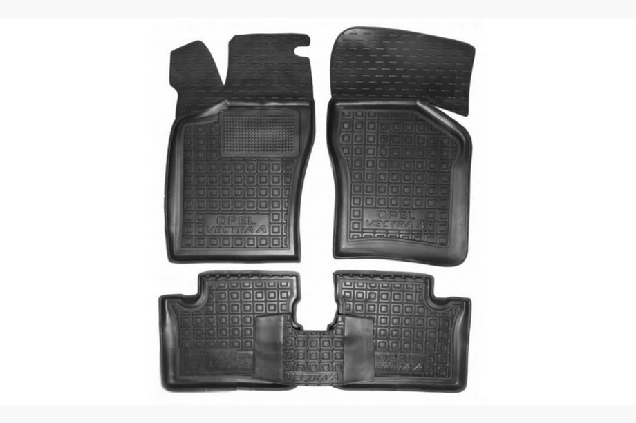 Opel Vectra A 1987-1995 Tapis en caoutchouc avec rebord (Autogumm) Image
