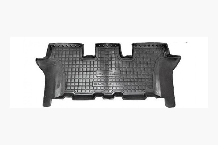Kia Sorento III UM 2014-2020 Tapis en caoutchouc avec rebord troisième rangée (Autogumm) Image
