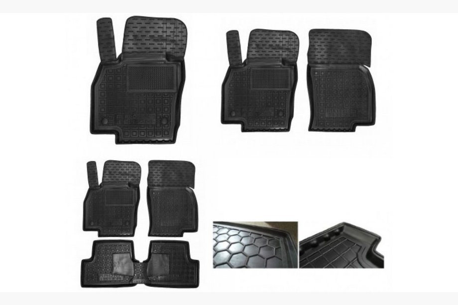 Seat Arona 2017- Tapis en caoutchouc avec rebord (Autogumm) Image