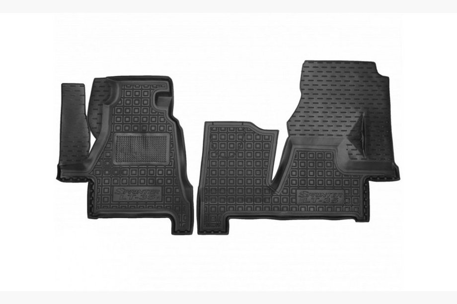 Volkswagen LT 1995-2006 Tapis en caoutchouc avec rebord (Autogumm) Image