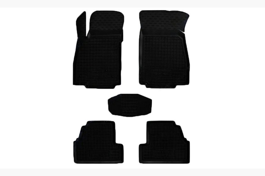 Nissan Almera B10 Classic 2006-2012 Tapis en caoutchouc avec rebord (Autogumm) Image