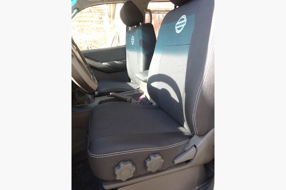 Nissan Navara 2006-2015 Housses de Sièges Auto (Tissu, Classik) Image